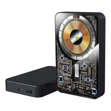 PATONA - Power Bank 10000mAh Li-Pol-PD20W MagSafe USB-C i ładowanie Qi