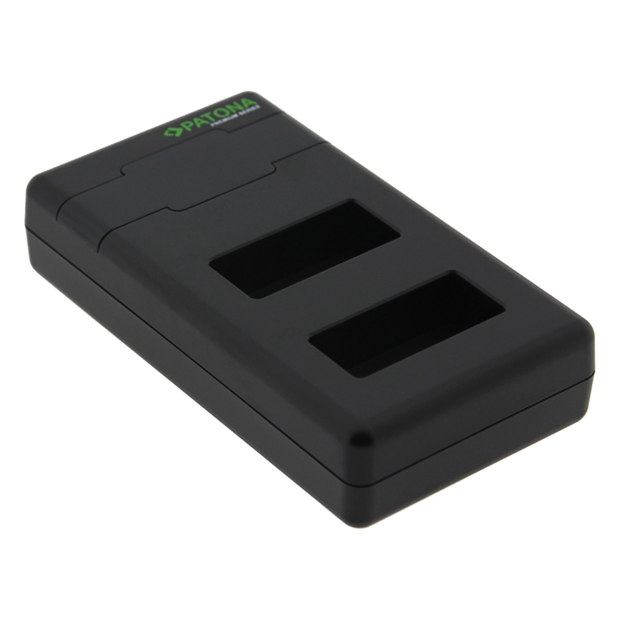PATONA - Szybka ładowarka Dual Canon LP-E17 + USB-C kabel 0.6m