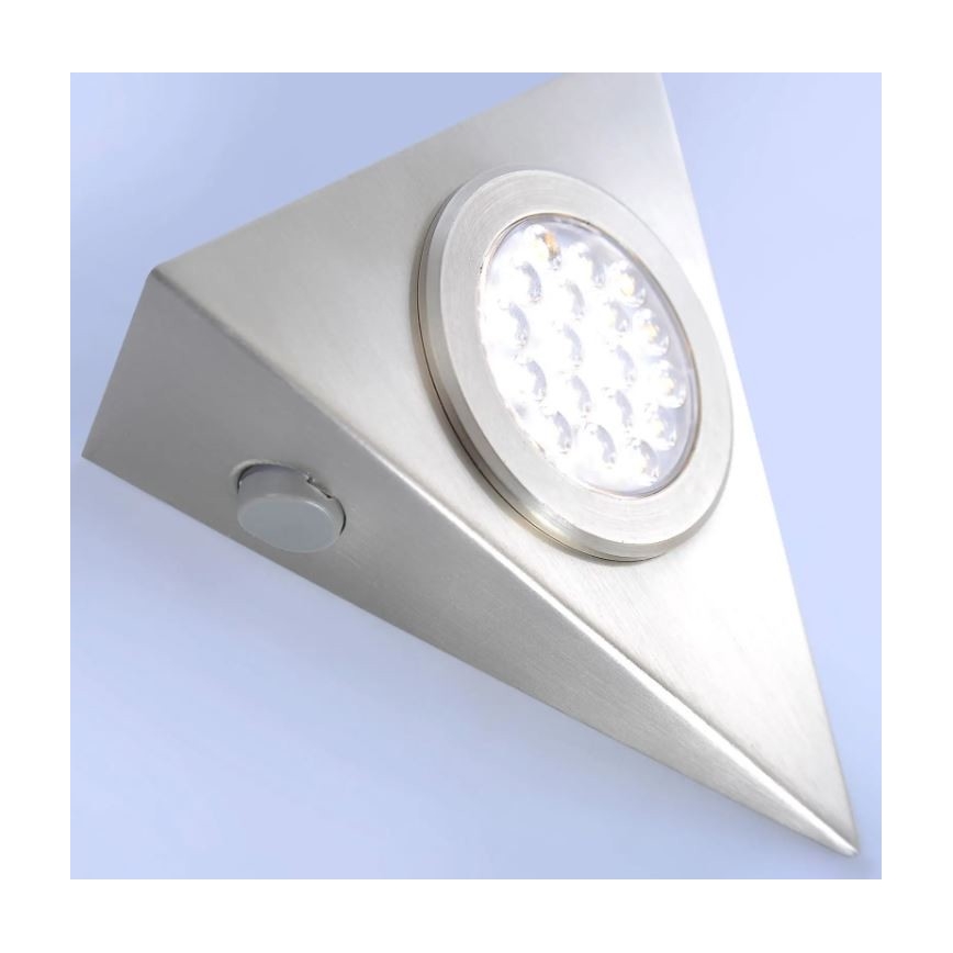 Paul Neuhaus 1119-55-3 - SET 3x LED Oświetlenie do mebli z czujnikiem HELENA LED/2,5W/230V