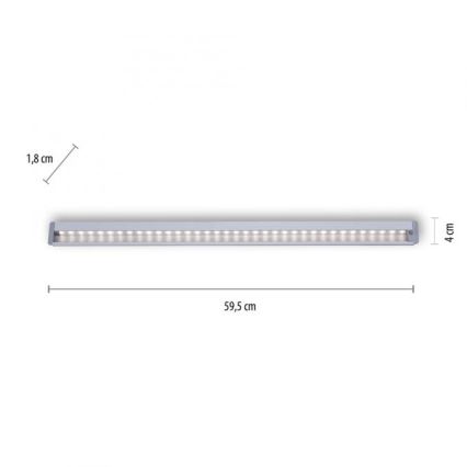 Paul Neuhaus 1122-95 - LED Kuchenne oświetlenie podszawkowe HELENA LED/6W/230V