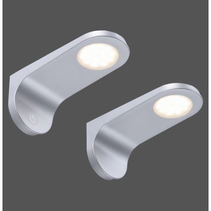 Paul Neuhaus 1157-21-2 - SET 2x LED Ściemniane oświetlenie do mebli AMON LED/5,2W/230V