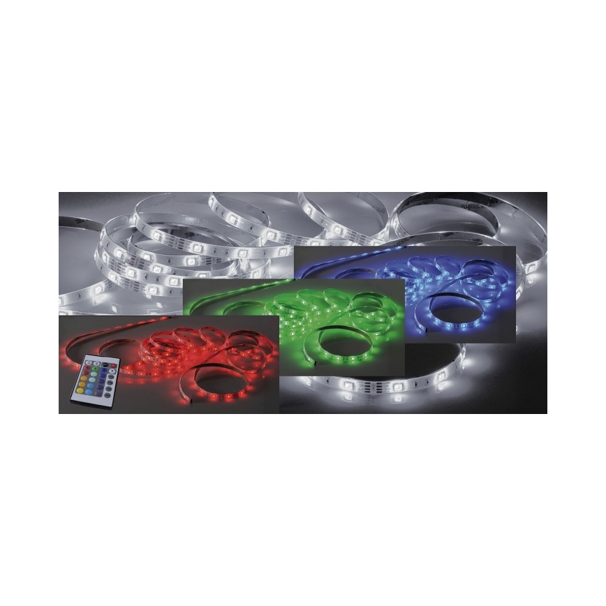 Paul Neuhaus 1198-70 - LED RGB Ściemniana taśma TEANIA 5m LED/20W/12/230V + RC
