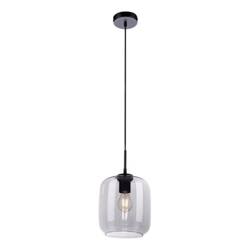 Paul Neuhaus 2002-25 - Żyrandol na lince SHITAKE 1xE27/10W/230V śr. 20 cm dymny