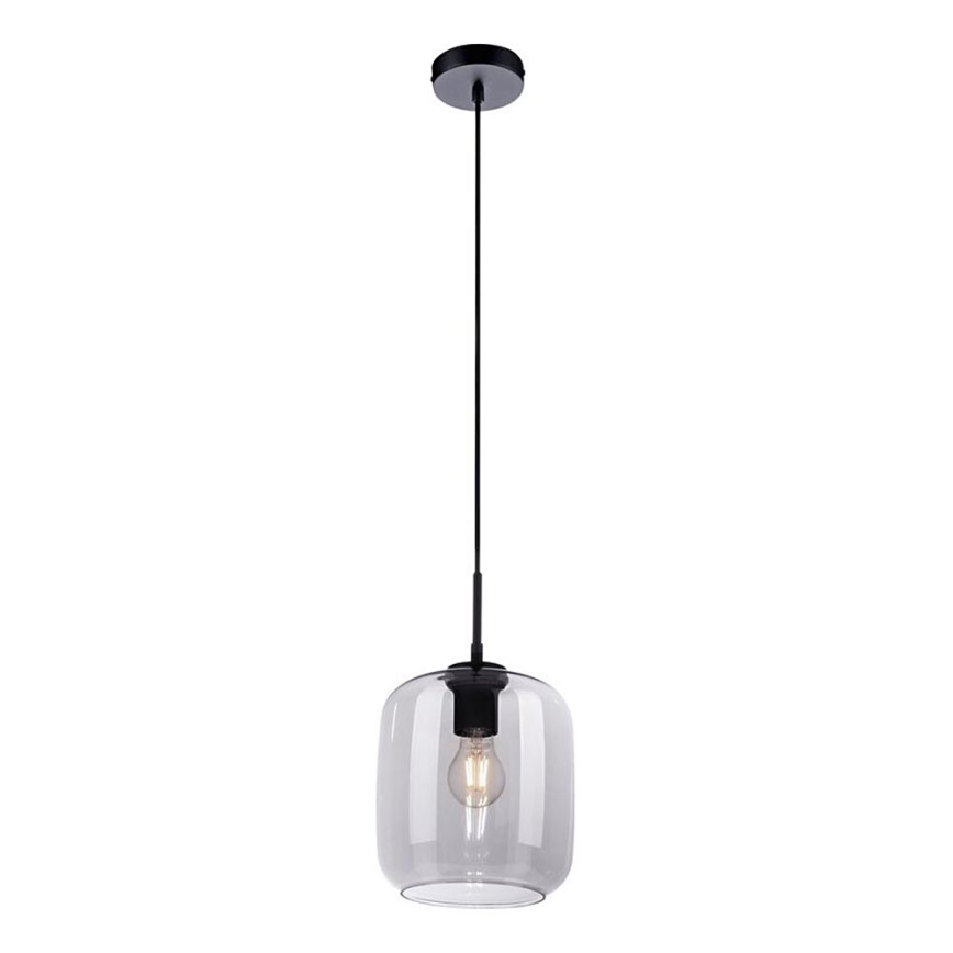 Paul Neuhaus 2002-25 - Żyrandol na lince SHITAKE 1xE27/10W/230V śr. 20 cm dymny