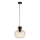 Paul Neuhaus 2003-27 - Żyrandol na lince SHITAKE 1xE27/10W/230V śr. 25 cm dymny