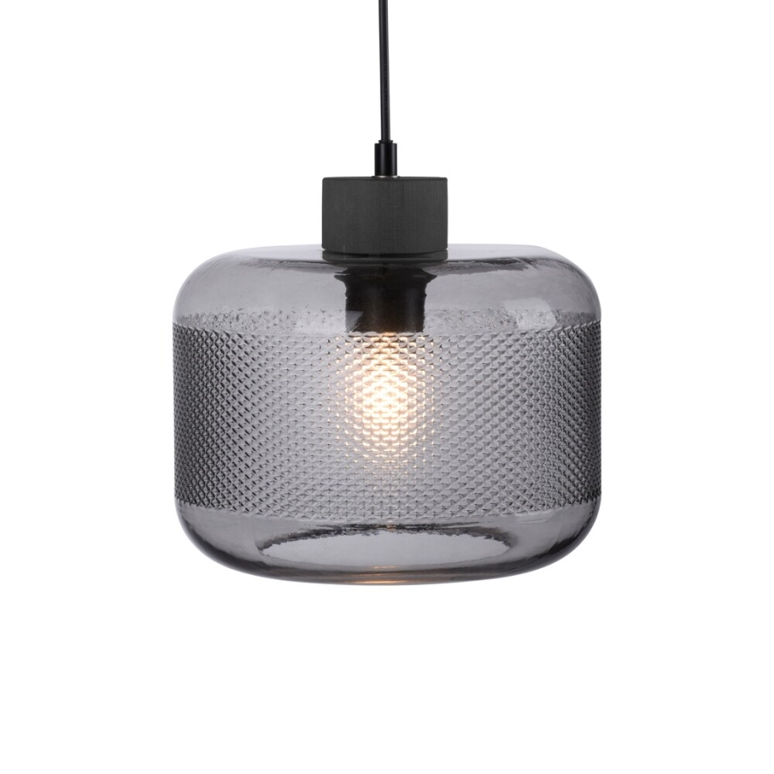 Paul Neuhaus 2005-25 - Żyrandol na lince BOLETUS 1xE27/10W/230V śr. 23,5 cm szary