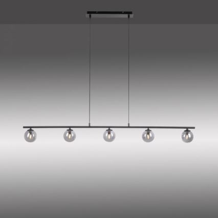 Paul Neuhaus 2026-18 - LED Żyrandol na lince WIDOW 5xG9/3W/230V
