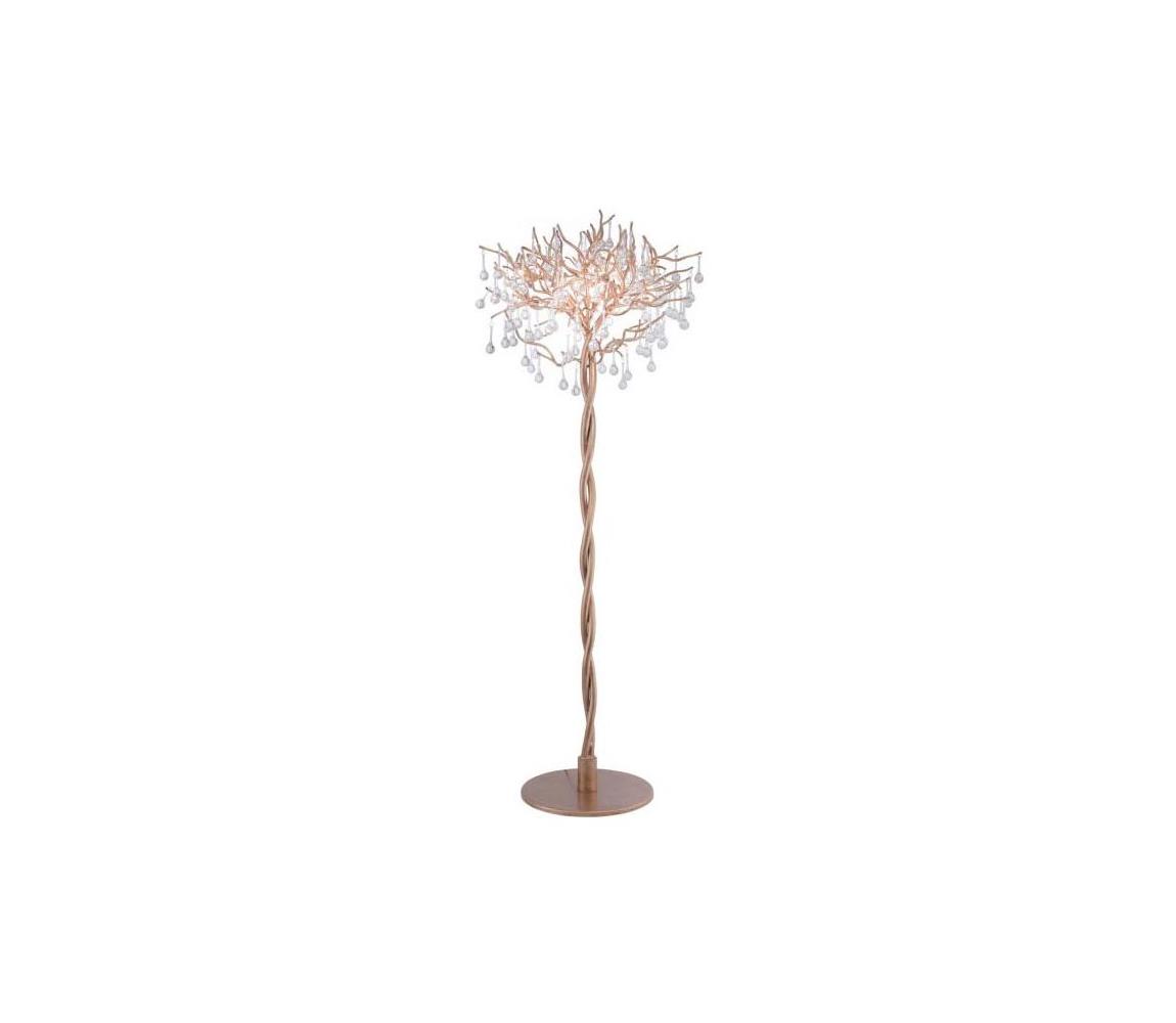 Paul Neuhaus 232-11 - Lampa stołowa ICICLE 5xG9/40W/230V mosiądz