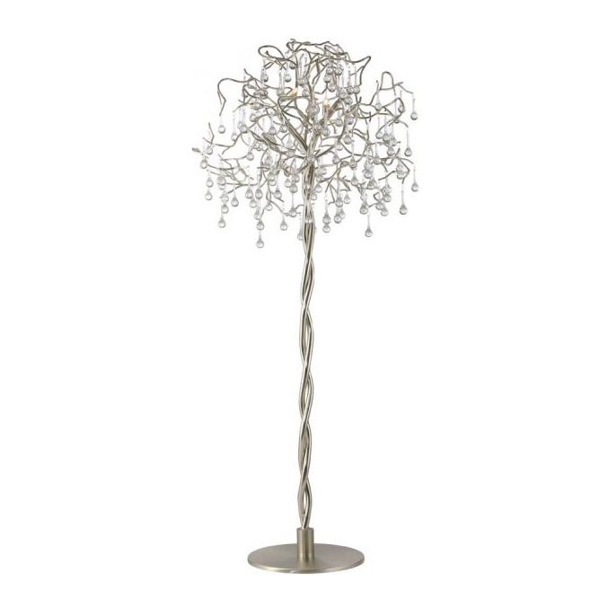 Paul Neuhaus 232-55 - Lampa podłogowa ICICLE 5xG9/40W230V chrom błyszczący