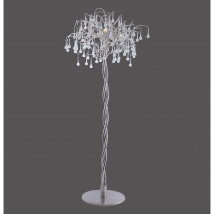 Paul Neuhaus 232-55 - Lampa podłogowa ICICLE 5xG9/40W230V chrom błyszczący