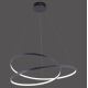 Paul Neuhaus 2474-18 - LED Ściemniany żyrandol na lince ROMAN LED/40W/230V czarny