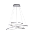 Paul Neuhaus 2493-55 - Regulowany żyrandol LED na linkach ALESSA 3xLED/38W/230V + pilot zdalnego sterowania