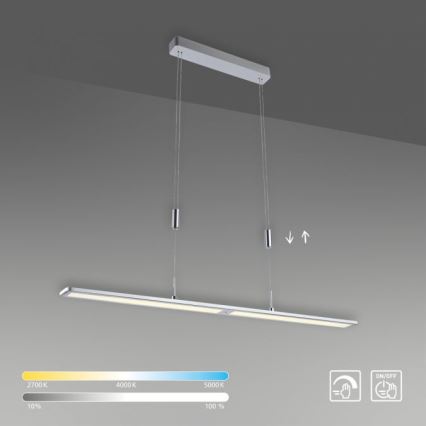Paul Neuhaus 2565-95 - LED Ściemnialny żyrandol na lincez czujnikiem NIKA LED/35W/230V