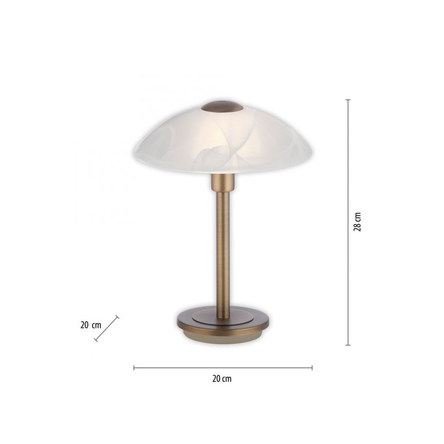 Paul Neuhaus 4026-11 - LED Ściemnialna dotykowa lampa stołowa ENOVA 1xG9/2,6W/230V