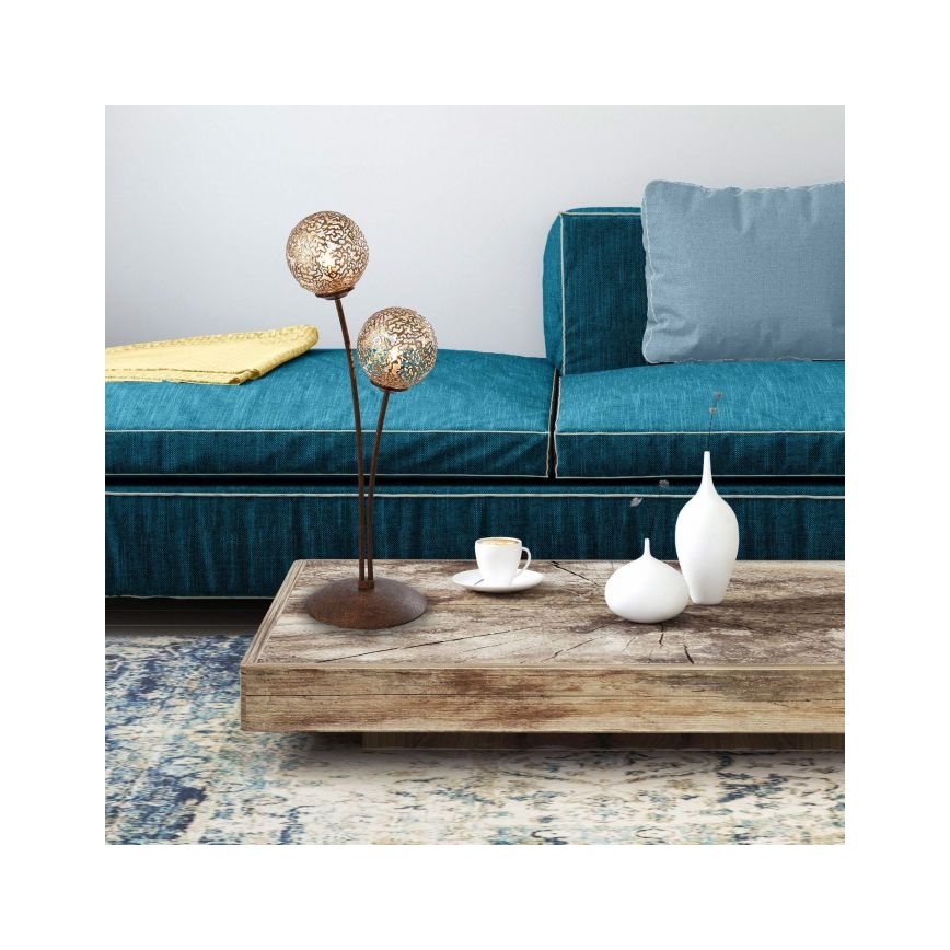 Paul Neuhaus 4032-48 - Lampa stołowa GRETA 2xG9/40W/230V