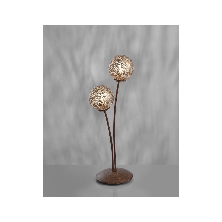 Paul Neuhaus 4032-48 - Lampa stołowa GRETA 2xG9/40W/230V