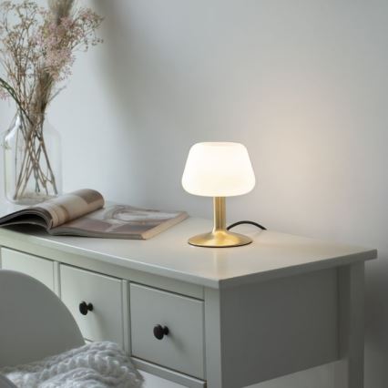 Paul Neuhaus 4078-60 - LED Ściemnialna dotykowa lampa stołowa TILL 1xG9/3W/230V mosiądz