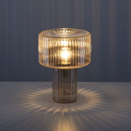 Paul Neuhaus 4092-27 - Lampa stołowa FUNGUS 1xE27/10W/230V beżowa