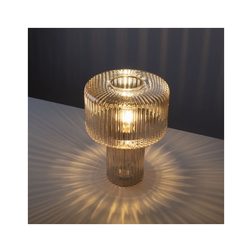 Paul Neuhaus 4092-27 - Lampa stołowa FUNGUS 1xE27/10W/230V beżowa