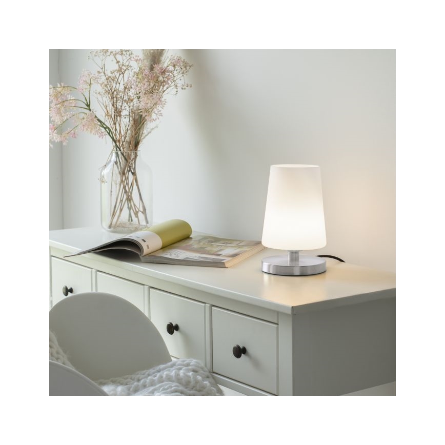 Paul Neuhaus 4146-55 - LED Ściemniana dotykowa lampa stołowa SONJA 1xG9/3W/230V matowy chrom