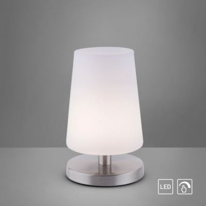 Paul Neuhaus 4146-55 - LED Ściemniana dotykowa lampa stołowa SONJA 1xG9/3W/230V matowy chrom