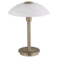 Paul Neuhaus 4235-11 - Ściemniana lampa stołowa ENOVA 1xG9/28W/230V mosiądz