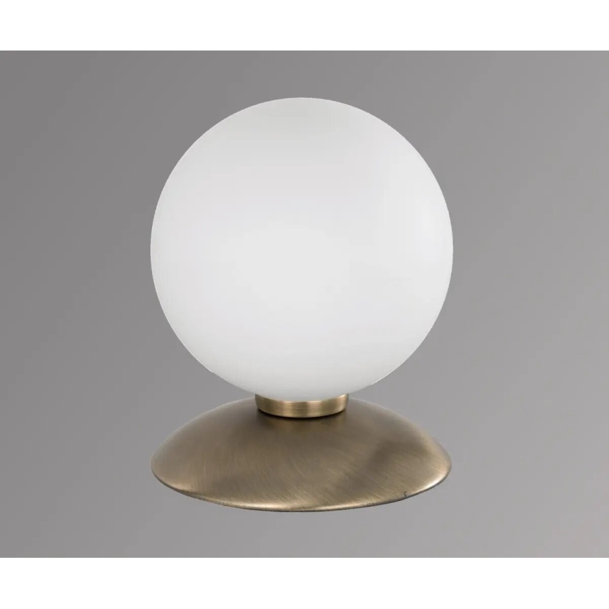 Paul Neuhaus 4437-11 - LED Ściemnialna dotykowa lampa stołowa BUBBA 1xG9/28W/230V mosiądz