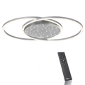 Paul Neuhaus 6025-55 - LED regulowane oświetlenie sufitowe YUKI LED/48W/230V + pilot do zdalnego sterowania