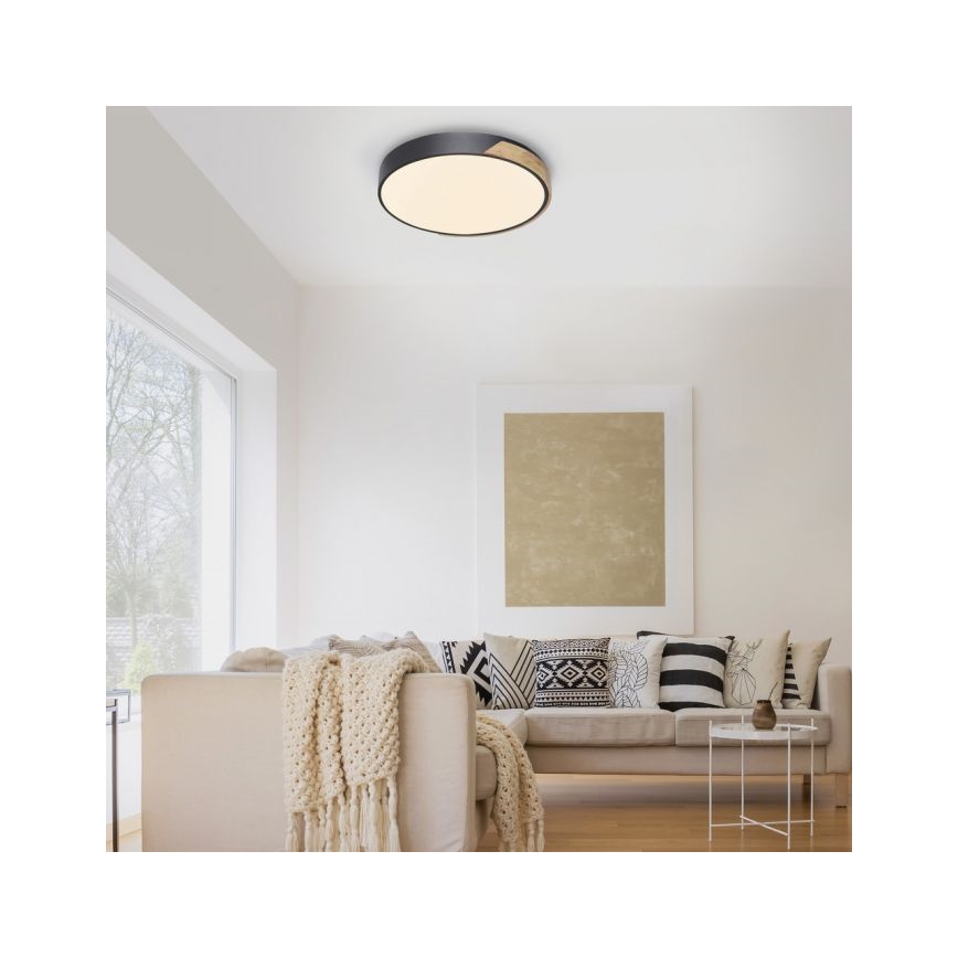Paul Neuhaus 6071-18 - LED Plafon ściemnialny Q-PIATO LED/35W/230V śr. 51 cm 2700-5000K Wi-Fi + zdalne sterowanie
