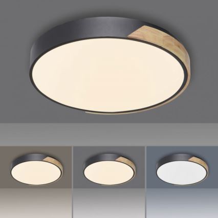 Paul Neuhaus 6071-18 - LED Plafon ściemnialny Q-PIATO LED/35W/230V śr. 51 cm 2700-5000K Wi-Fi + zdalne sterowanie