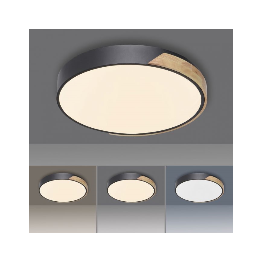 Paul Neuhaus 6071-18 - LED Plafon ściemnialny Q-PIATO LED/35W/230V śr. 51 cm 2700-5000K Wi-Fi + zdalne sterowanie