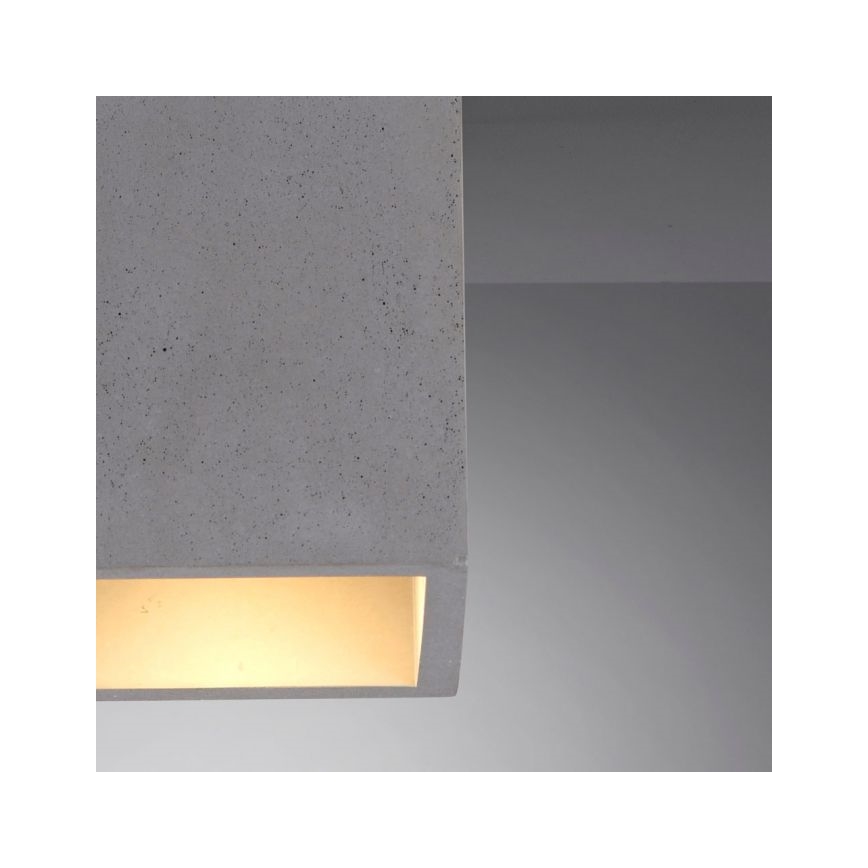 Paul Neuhaus 6161-22 - Oświetlenie punktowe ETON 1xGU10/10W/230V beton