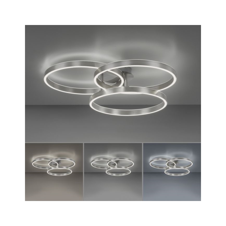 Paul Neuhaus 6233-55 - LED Plafon ściemnialny PAAN LED/45,5W/230V 2700-5000K + pilot zdalnego sterowania
