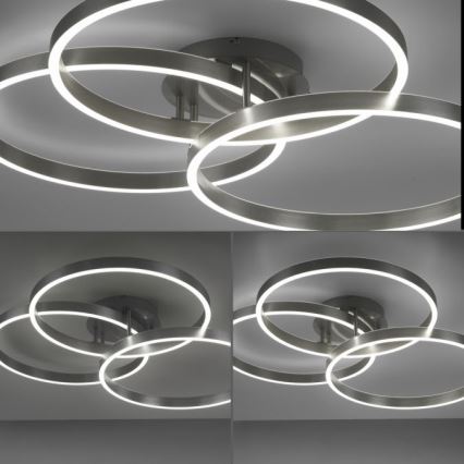 Paul Neuhaus 6233-55 - LED Plafon ściemnialny PAAN LED/45,5W/230V 2700-5000K + pilot zdalnego sterowania