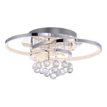Paul Neuhaus 6267-17 - LED Plafon ściemnialny ROTAZO LED/32W/230V śr. 45 cm chrom błyszczący