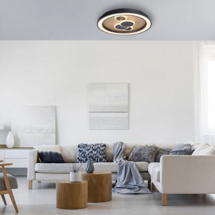 Paul Neuhaus 6284-79 - LED Plafon ELIZA LED/55,5W/230V śr. 60 cm dąb