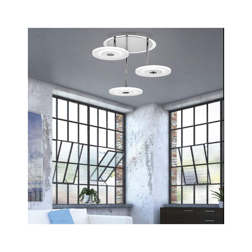 Paul Neuhaus 6446-55 - LED Ściemniany zyrandol ADALI 3xLED/13W/230V