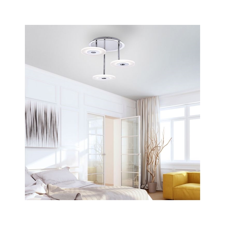 Paul Neuhaus 6446-55 - LED Ściemniany zyrandol ADALI 3xLED/13W/230V