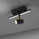 Paul Neuhaus 6523-18 - LED Oświetlenie punktowe BARIK 1xGU10/4,5W/230V + LED/3W