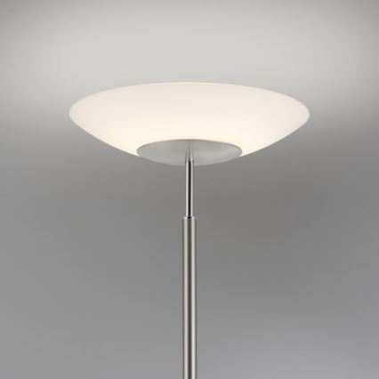 Paul Neuhaus 655-55 - LED Lampa podłogowa ściemnialna ALFRED 1xLED/28W+1xLED/4W/230V chrom błyszczący