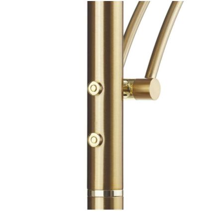 Paul Neuhaus 655-60 - LED ściemnialna lampa stojąca ALFRED LED/28W/230V+LED/4W/230V mosiądz