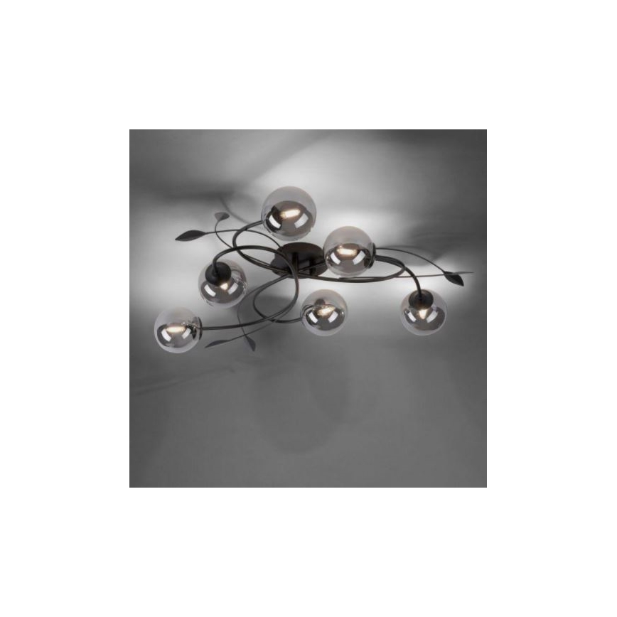 Paul Neuhaus 6737-18 - LED Żyrandol natynkowy WIDOW 6xG9/3W/230V