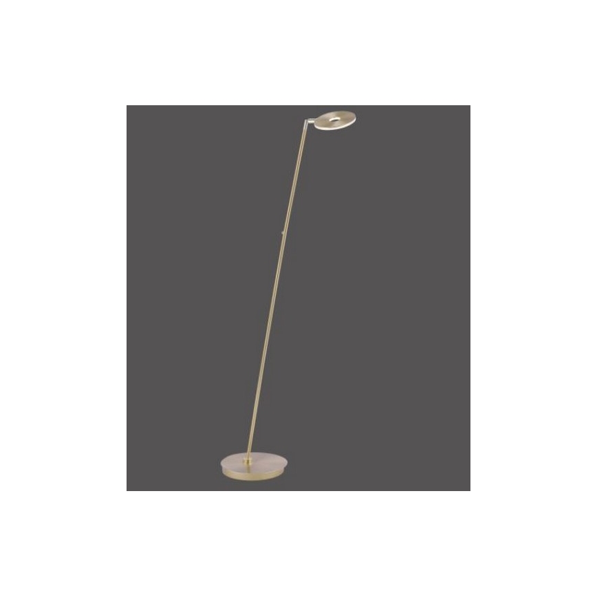Paul Neuhaus 676-60 - LED Ściemnialna dotykowa lampa podłogowa MARTIN LED/13,5W/230V mosiądz