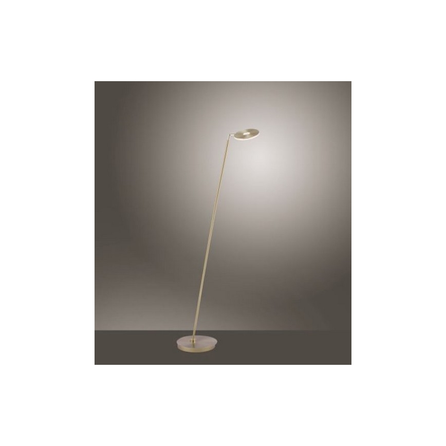 Paul Neuhaus 676-60 - LED Ściemnialna dotykowa lampa podłogowa MARTIN LED/13,5W/230V mosiądz