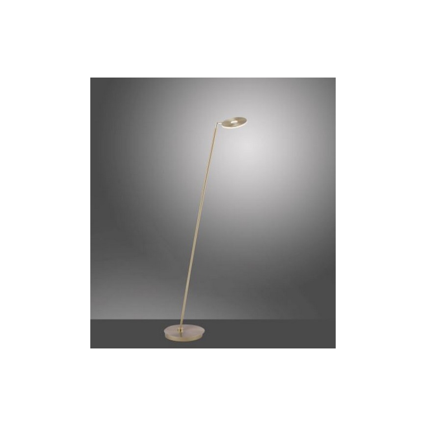 Paul Neuhaus 676-60 - LED Ściemnialna dotykowa lampa podłogowa MARTIN LED/13,5W/230V mosiądz
