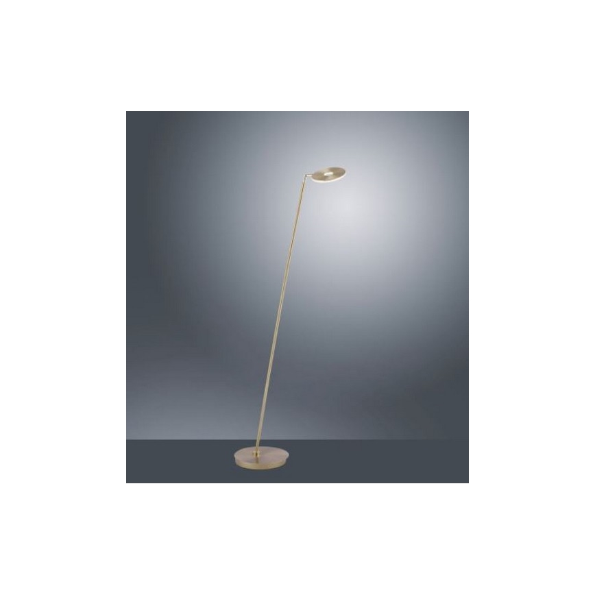 Paul Neuhaus 676-60 - LED Ściemnialna dotykowa lampa podłogowa MARTIN LED/13,5W/230V mosiądz