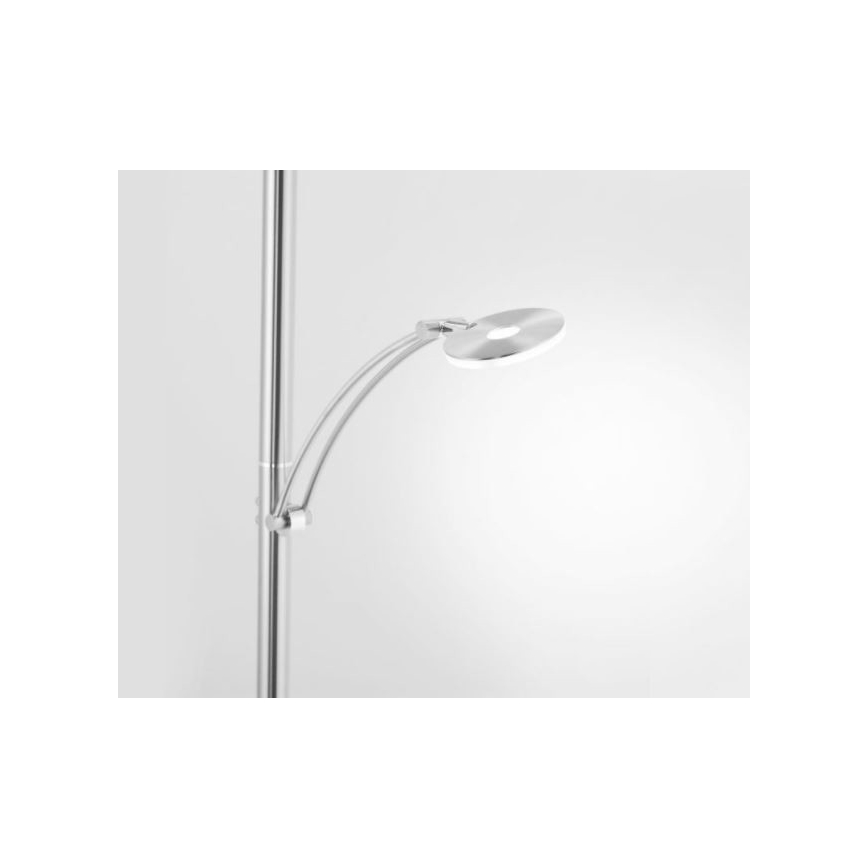 Paul Neuhaus 680-55 - LED Ściemniana lampa podłogowa MARTIN 1xLED/36,5W/230V + LED/5,7W