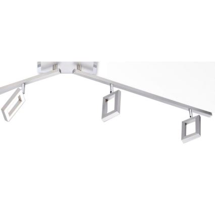 Paul Neuhaus 6960-55 - LED Ściemnmiane oświetlenie punktowe INIGO 4xLED/4,2W/230V