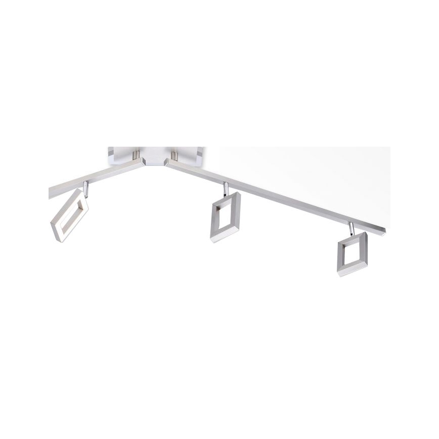 Paul Neuhaus 6960-55 - LED Ściemnmiane oświetlenie punktowe INIGO 4xLED/4,2W/230V