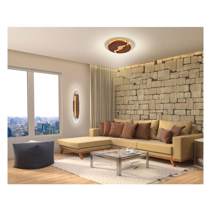 Paul Neuhaus 6983-48 - LED Ściemniane oświetlenie sufitowe NEVIS LED/42W/230V